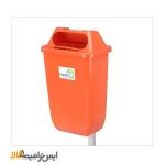 سطل زباله شهری پایه دار